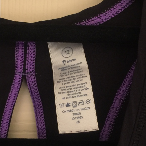 Ivivva by lululemon singlet split back - Picture 3 of 5